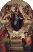 Andrea del Sarto, Our Lady of Angels around